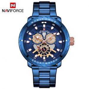 นาฬิกา Naviforce NF 9158 สีน้ำเงิน เท่ห์มากๆ เรือนสวย