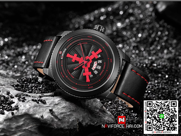 นาฬิกา Naviforce NF 9156 สีดำ เรือนดูดี สวยมาก ของแท้ พร้อมกล่อง รับประกัน 1 ปี ส่งฟรี มีบริการเก็บเงินปลายทาง