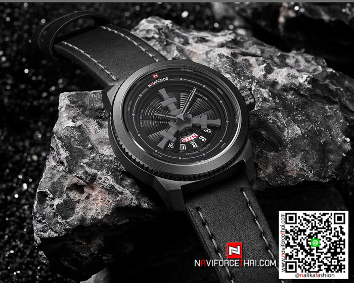 นาฬิกา Naviforce NF 9156 สีดำ เรือนดูดี สวยมาก ของแท้ พร้อมกล่อง รับประกัน 1 ปี ส่งฟรี มีบริการเก็บเงินปลายทาง