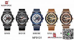 นาฬิกา Naviforce NF 9131 ของมันต้องมี สายหนัง ของเเท้ พร้อมกล่อง รับประกัน 1 ปี ส่งฟรี มีบริการเก็บเงินปลายทาง