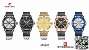 นาฬิกา Naviforce NF 9155 หล่อ เท่ห์ ของมันต้องมี ของแท้ พร้อมกล่อง รับประกัน 1 ปี ส่งฟรี มีบริการเก็บเงินปลายทาง