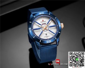 นาฬิกา Naviforce NF 9155 สีน้ำเงิน หล่อ เท่ห์ ของมันต้องมี ของแท้ พร้อมกล่อง รับประกัน 1 ปี ส่งฟรี มีบริการเก็บเงินปลายทาง